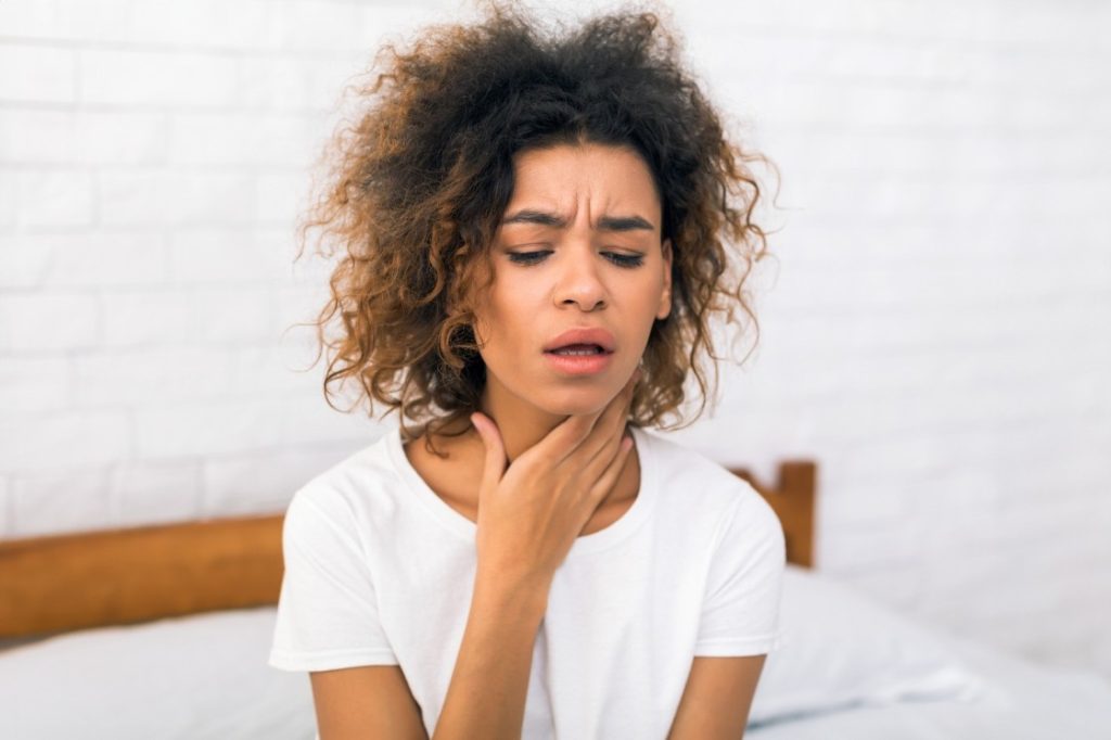 Connection between sore throat and seasonal illnesses