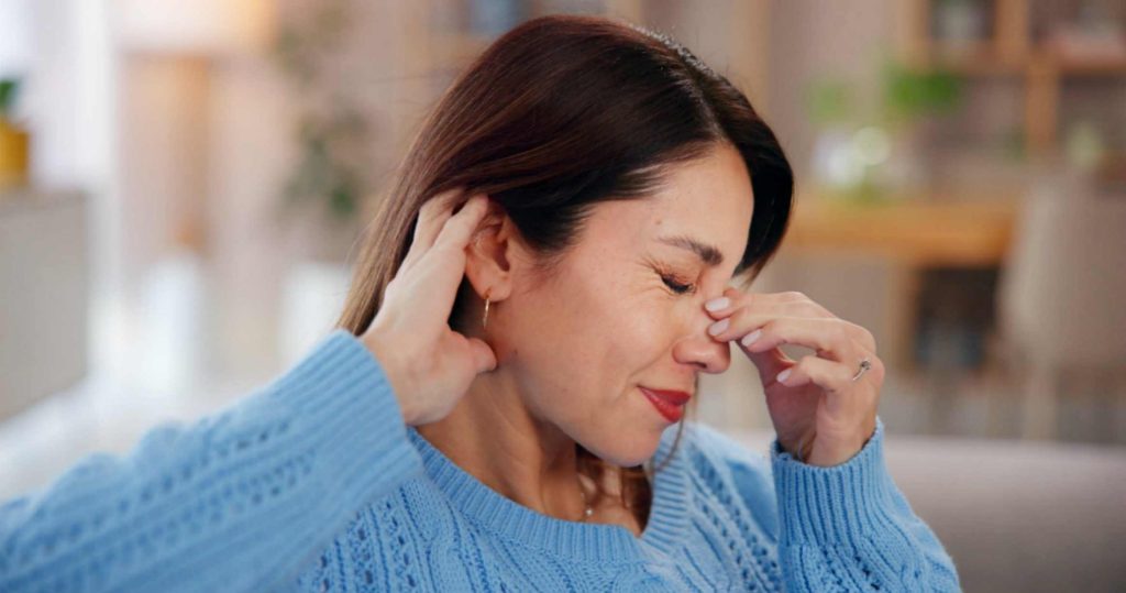 How allergies affect sinusitis and cause ear pain